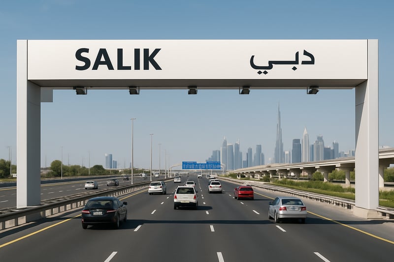 Dubai toll road electronic payment system Dubai toll road electronic payment system